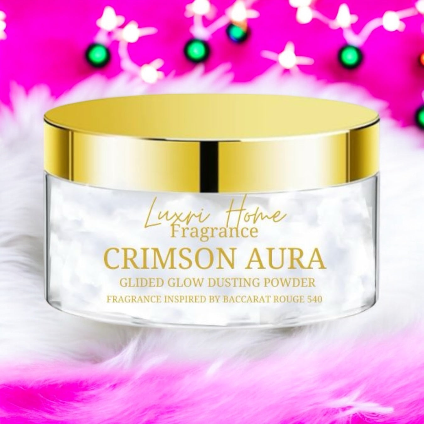 Crimson Aura Gilded Glow Dusting Powder