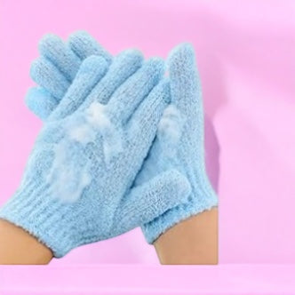 Pair Exfoliating Gloves Double Sided